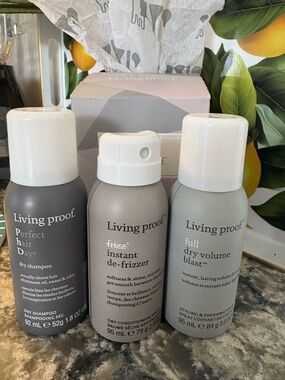 Living Proof Boxed set! Travel Hair Care Trío